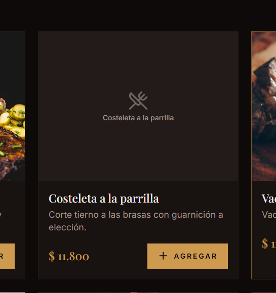 Costeleta a la parrilla